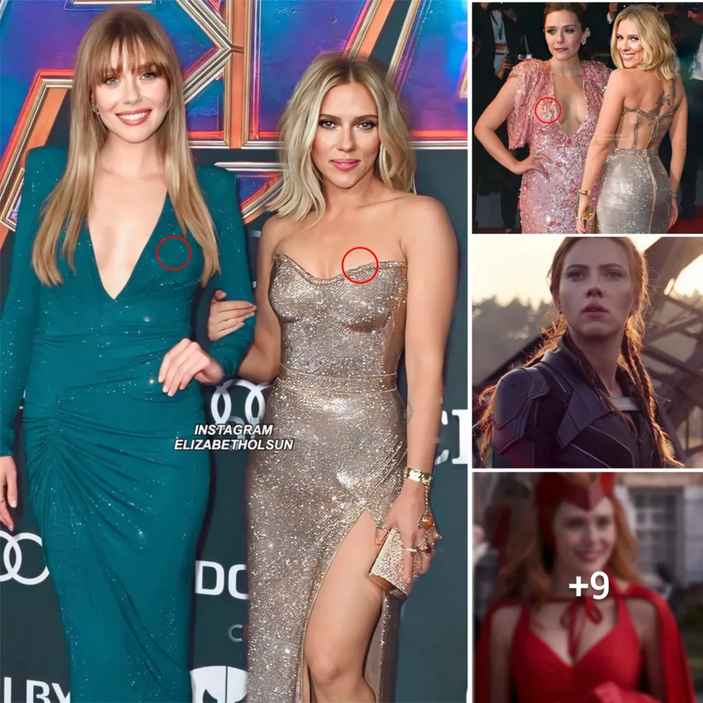 “Behind the Scenes with Elizabeth Olsen: A Personal Take on Collaborating with Scarlett Johansson After Black Widow Actress Opens Up About Shame”