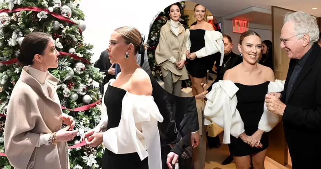 Stealing the Show: Scarlett Johansson Lights up in Little Black Dress at David Yurman’s Stylish New York Soiree